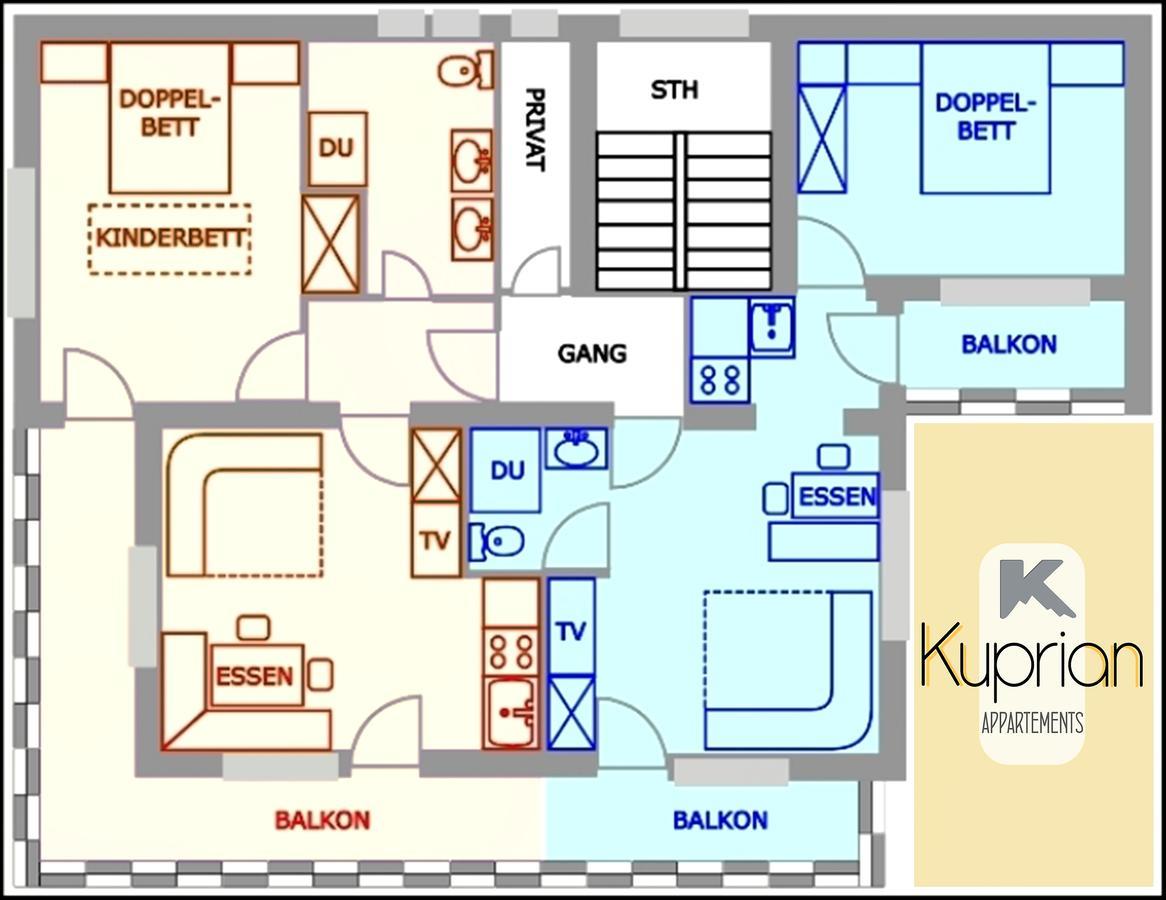 Appartements Kuprian レンゲンフェルト エクステリア 写真